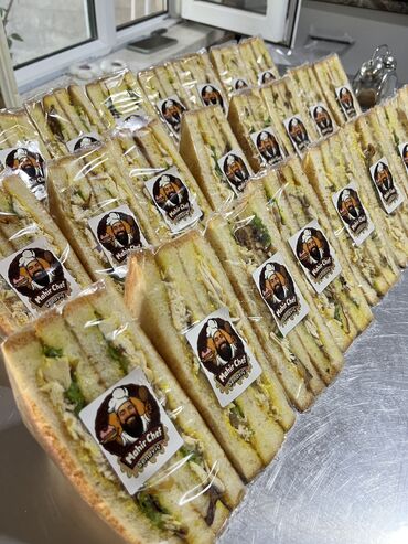 Sifarişlə hazır yeməklər: Tədbirlər üçün MahirChefe özəl sendviç və dürümlər – təzə hazırlanmış — 1