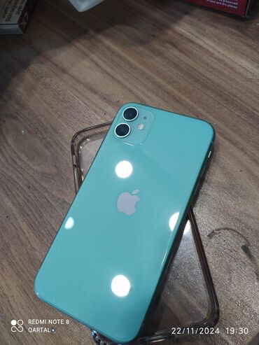 Apple iPhone: IPhone 11, 128 GB, Alpine Green, Simsiz şarj