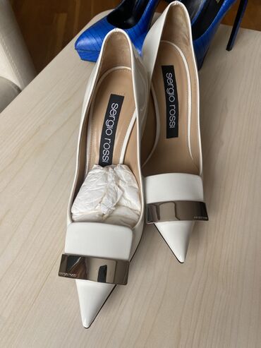 Tuflilər: Tuflilər, YSL, Ölçü: 37, rəng - Mavi, Yeni — 6