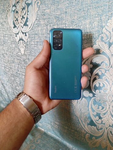 redmi a1: Xiaomi Redmi Note 11, 128 GB, rəng - Göy, 
 İki sim kartlı