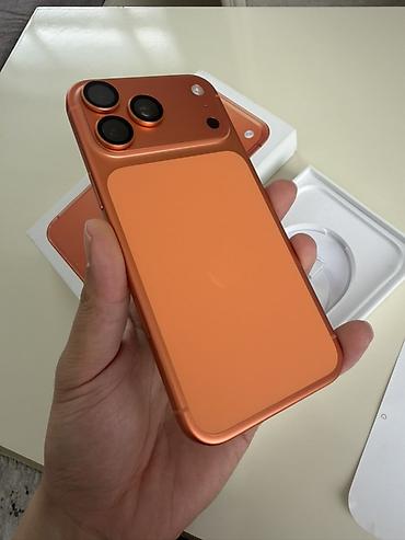 Уюлдук телефондор жана аксессуарлар: IPhone 17 pro max 512, брали новым за 1700$ Корея 🇰🇷 Особенности: - — 2