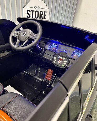 Uşaq üçün elektrik maşınları: 12 volt akulmuyator Real avtomobil boyası İki nəfərlik 4x4 dörd — 4