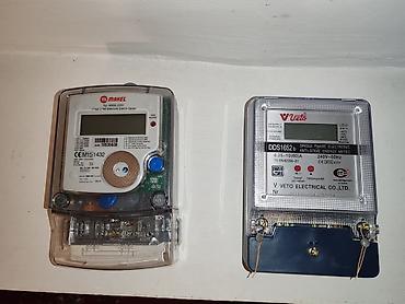 işıq bloku: Elektrik sayğacları – 2 ədəd 1) Makel M550 2251 – 1 fazalı 2 telli — 3