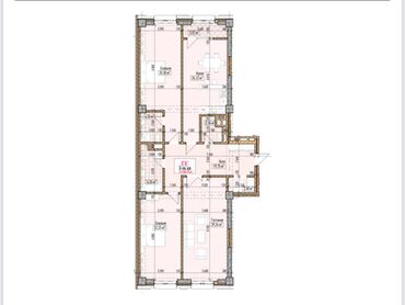Долгосрочная аренда домов: 3 комнаты, 140 м², Элитка, 8 этаж, ПСО (под самоотделку)