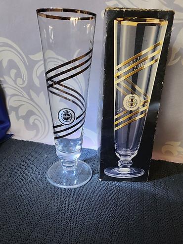 Čaše: Casa nova Warsteiner kolekcionarska za pivo 2003 godina. Warsteiner — 2