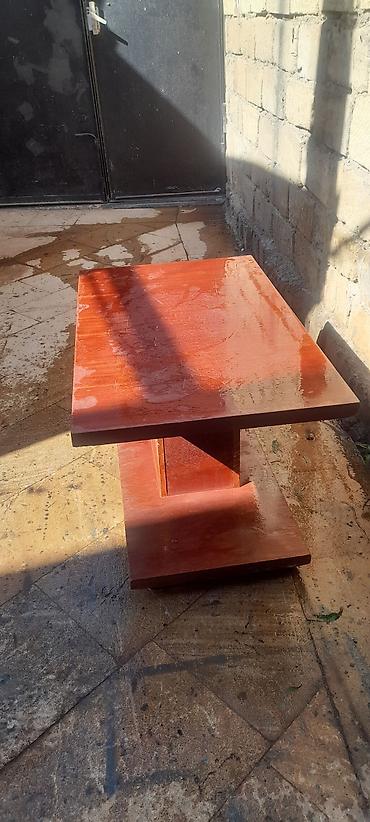 Салонные столы: Mebel: Aşağı profilli qəhvə/çay masası - Material: Taxta əsaslı lövhə — 1