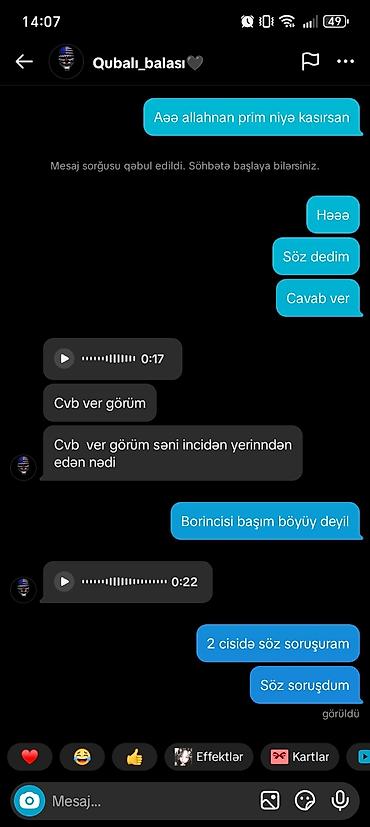 iphone ekran temiri: Xidmət: Sosial şəbəkə mesajlarının dizaynı və vizual təqdimatı — 1
