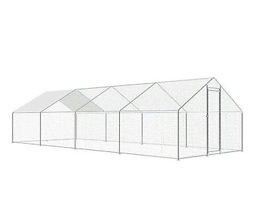 mesac za kominu: Veliki KOKOŠINJAC 8x3x2m (kavez/Ispust, kokoške, živina) Aga ograđeni — 6