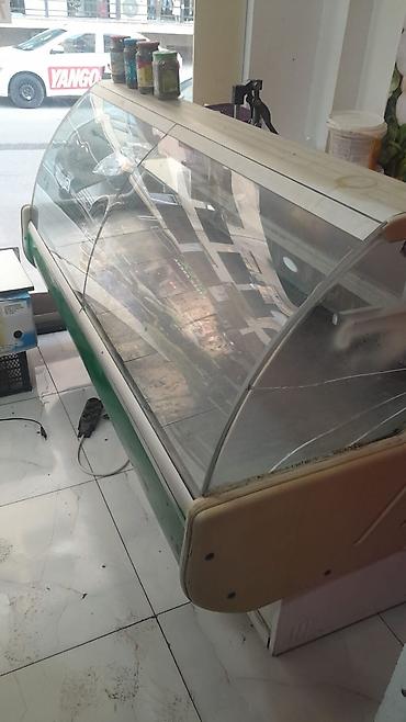 Soyuducu avadanlığı: Vitrin soyuducu 350 Azn. Tam ishlek. Olchu 2metr. Unvan Xirdalan — 1