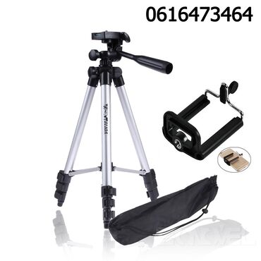 sportska kamera: Stativ 105cm + drzac za telefon + torba Prenosivi Stativ za Kamere