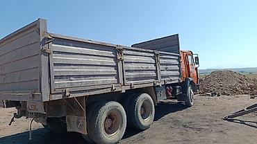 ка маз: КАМАЗ бортовой с прицепом (седельный тягач 6x4 + одноосный — 5