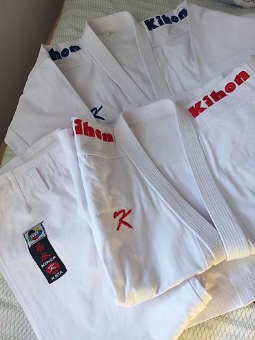 военые формы: Кимоно для карате Kihon Kata (сертификация WKF) Размер: 140см - — 1