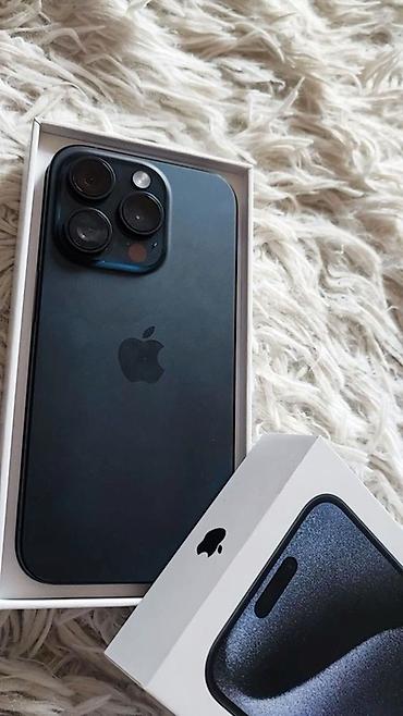 IPhone 15 Pro, цвет — черный/black Titanium. Комплект: фирменная
