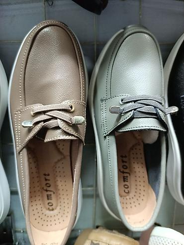 comfort: Женские повседневные мокасины Comfort - Лаконичный дизайн с округлым — 3