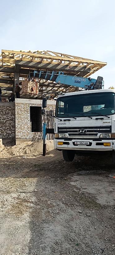 Услуги автовышки: Услуги манипулятора подаём кирпичи на этажи кирпич чыгарабыз — 8