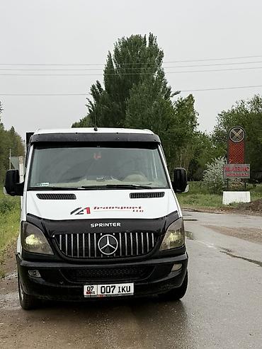 ав такси: Грузопассажирский Mercedes-Benz Sprinter (двойная кабина) с открытой — 1