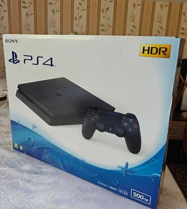 Təzə ps4 slim 500 gb satılır. Fikri ciddi olanlarla qiymətdə