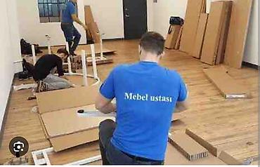 Mebel ustası xidmətləri Peşəkar mebel yığımı və quraşdırılması: -