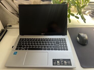 ноутбук игравой: Ноутбук, Acer, 16 ГБ ОЭТ, Intel Core i3, 15.6 ", Колдонулган, Жумуш, окуу үчүн, эс тутум NVMe SSD