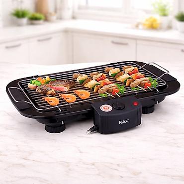 Все для дома и сада: №: 12424 Məhsulun adı: Elektrik manqal RAF R.5301 BLACK 2000W Brend — 2