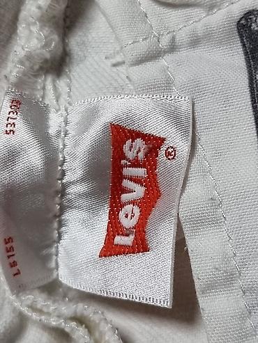 kingsman lee: Мужские джинсы, S, LeviS, Новый, цвет - Белый, Самовывоз — 7