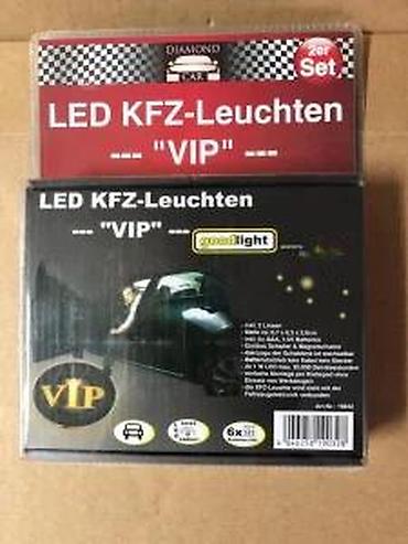 Ostala auto elektronika: LED projektor za vrata automobila “VIP” – set od 2 - Brend: goodlight — 11
