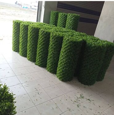 Bağ və bostan üçün digər məhsullar: Yaşıl dekorativ hasar-çim çit-setka qazon. Şirkətimiz tərəfindən — 3