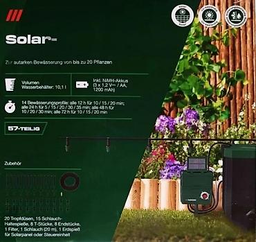 Ostala baštenska oprema: Solarni komplet za automatsko navodnjavanje biljaka – 57 delova - — 2