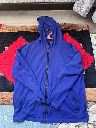 nike tech fleece original: Мужская толстовка, XL, Nike, Б/у, цвет - Синий, Платная доставка — 2