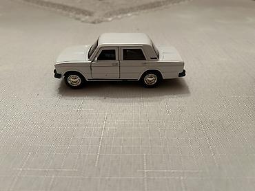 Uşaq dünyası: Model avtomobil – klassik “Jiguli” (VAZ 2107) miniatürü - Rəng: ağ - — 2