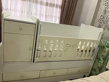 transformer beşik: Mehra Bewik Transformer ustu cixir Çarpayi olur Matrasli 100 azn — 1