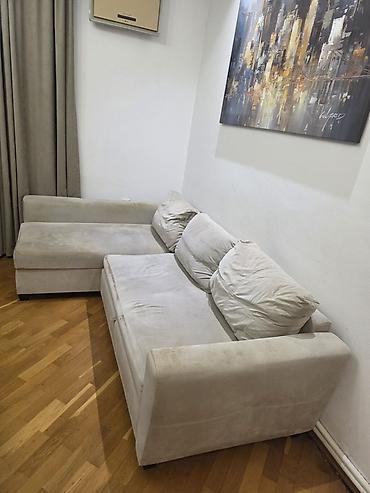 dogtas: Qonaq otağı mebel dəsti Tərkib: - L formalı yumşaq künc divan: açıq — 2