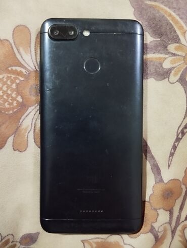 note 4: Xiaomi, Redmi 6, Новый, 64 ГБ, цвет - Черный, 2 SIM