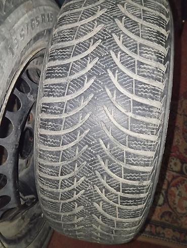 Колеса в сборе: Комплект зимних шин Michelin с дисками 2штук - Размер: 195/65 R15 - — 2