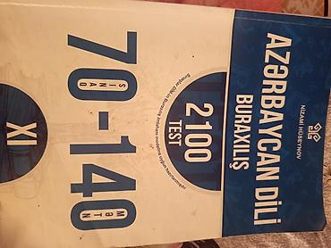 kitab alan: Məhsul: “Azərbaycan dili – Buraxılış” test toplusu Müəllif: Nizami — 1