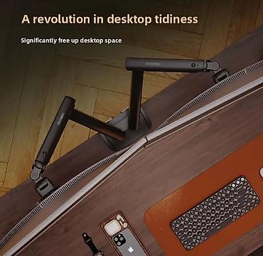 monitor arm: Monitor ARM NB Ergonomic A5C Dual - iki monitor üçün nəzərdə tutulmuş — 2