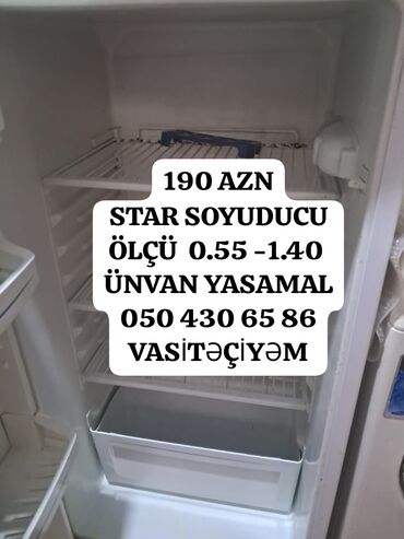 Soyuducular: İşlənmiş 1 qapılı Star Soyuducu Satılır