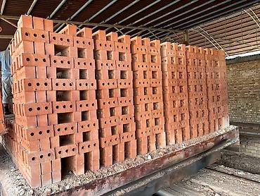 Строительный кирпич: Пустотелый, дырчатый, Жженый кирпич, Полублок, 250×120×88 — 4