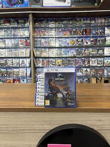 blu ray disk: PS5 "Jurassic World Evolution 3" oyun diski ✅Taksit kartları — 1