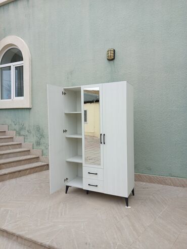 Dolablar: Yeni, Açılan, 3 qapılı Düz dolab, Qarderob, paltar dolabı, Azərbaycan — 7