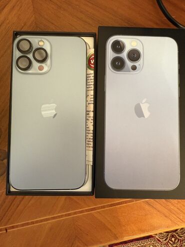 Apple iPhone: IPhone 13 Pro Max, 128 GB, Sierra Blue, Face ID