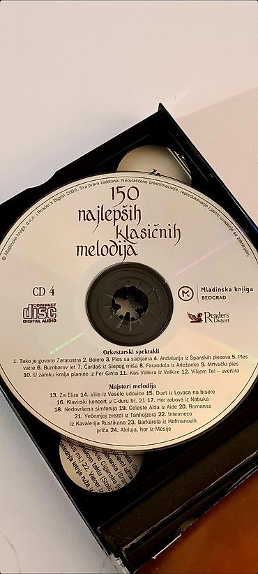harmonika 96 basova: ☆ Na prodaju 150 najlepših klasičnih melodija – komplet 6 CD sa — 5