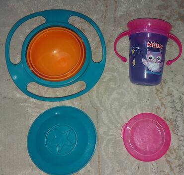 Другие товары для детей: Чашка непросыпашка 360° Поильник непроливайка Все в хорошем состоянии