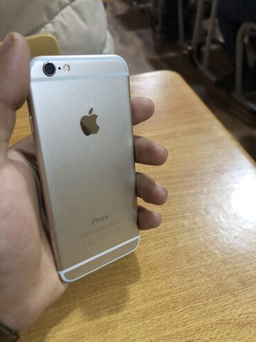 Apple iPhone: IPhone 6, 16 GB, Gümüşü, Barmaq izi