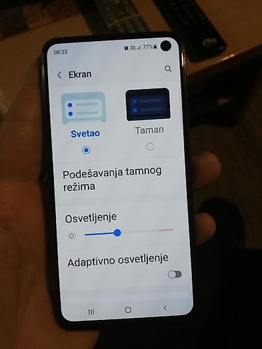 Samsung: Samsung S10e 6/128 telefon ko nov slabo korišćen baterija odlična — 13
