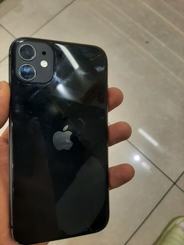 айфон сатылат: IPhone 11, Колдонулган, 64 ГБ, Коргоочу айнек, Каптама, 71 %