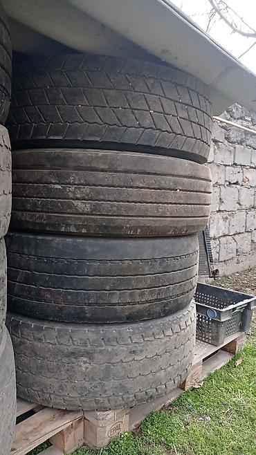 Шины: Грузовые шины (под борта/прицеп/тягач) - Количество: партия на фото — 6