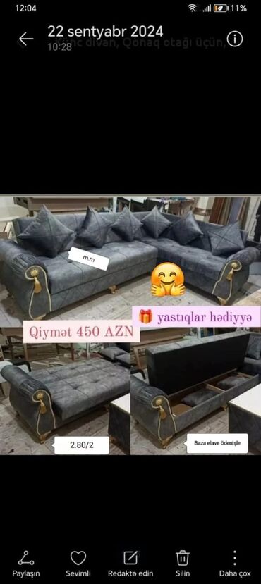 Çarpayılar: Künc divan