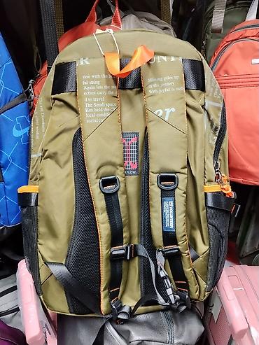 dlivery bag: Городской/туристический рюкзак Volunteer, хаки - Вместительный — 2