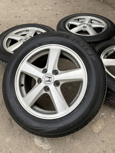 Диски: Литые Диски R 16 Honda, Комплект, Б/у
